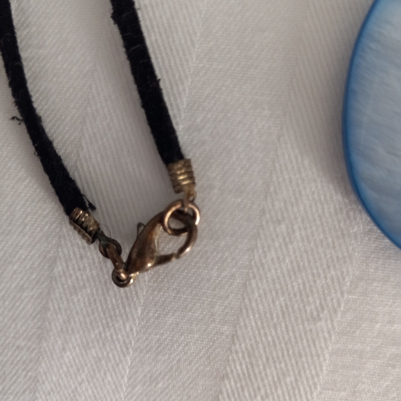 Set 2 - Blue Shell Bracelet & Blue Seahorse Necklace - Picture 10 of 13